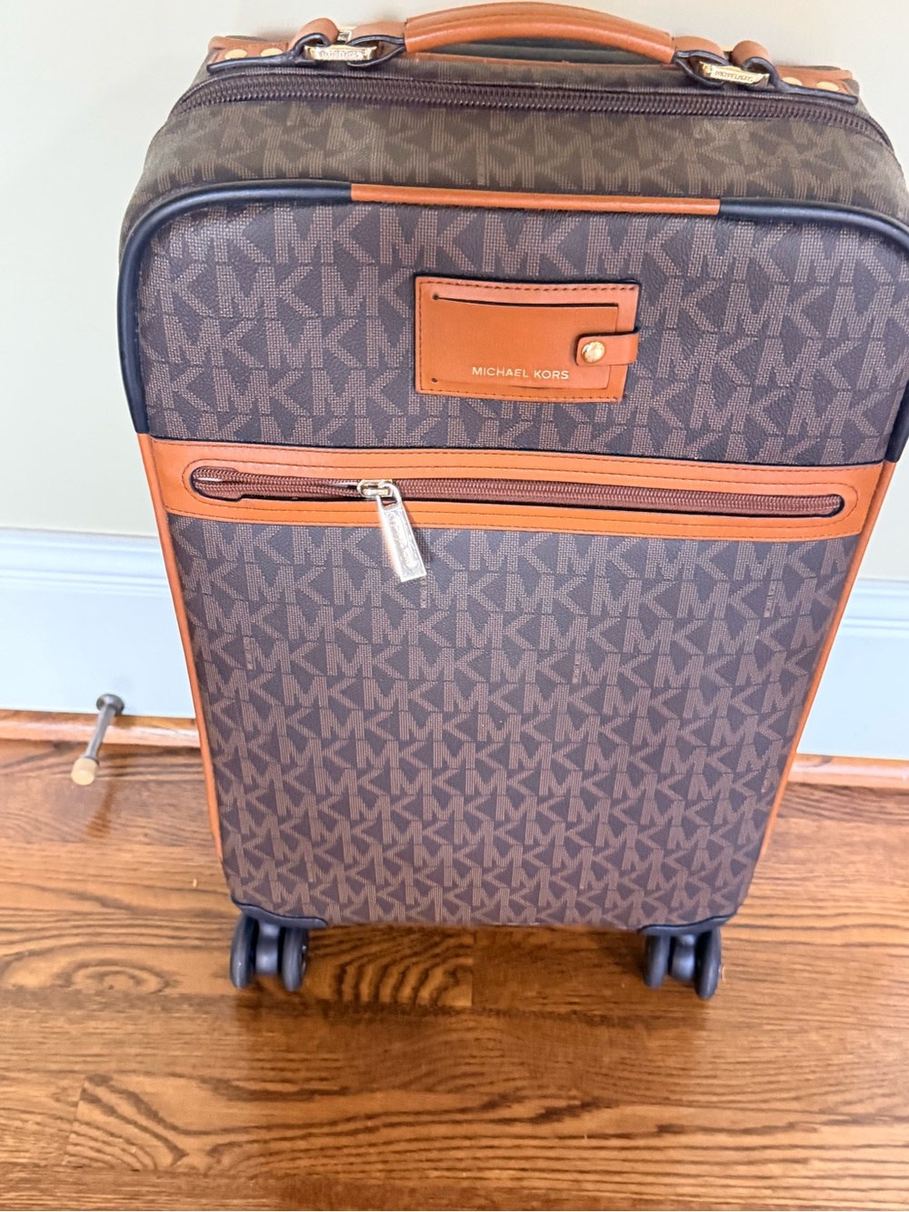 Michael Kors Signature Carry On Luggage. Small EUC only used 1x not air travel.